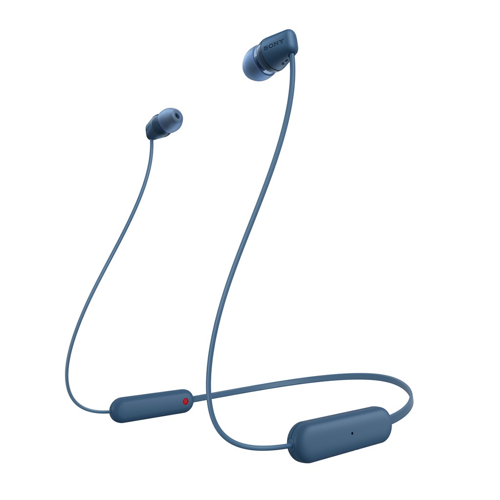SONY In-Ear Headset Wireless Bluetooth, Blue WI-C100/L