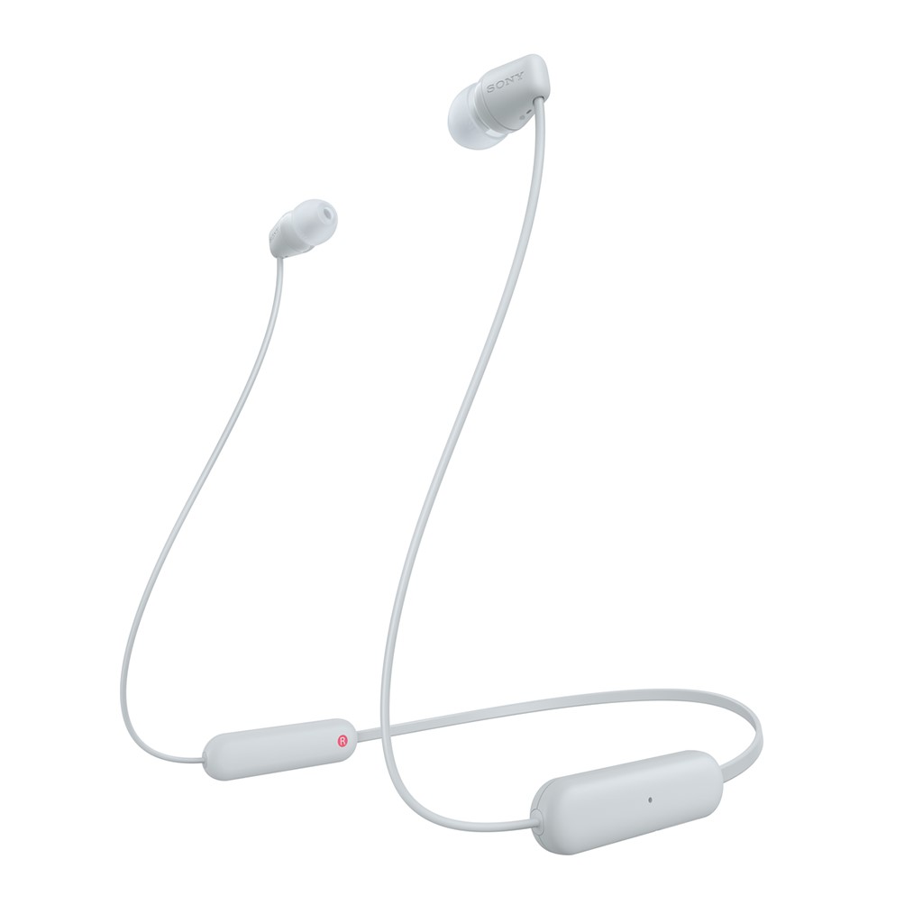 SONY In-Ear Headset Wireless Bluetooth, White WI-C100/W