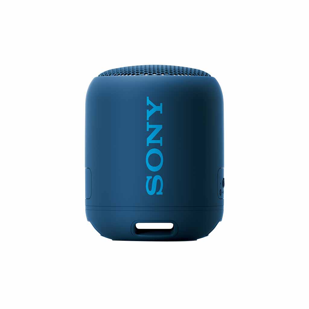 SONY Portable Wireless Bluetooth Speaker, Blue Color, Water Resistant SRS-XB12/LC