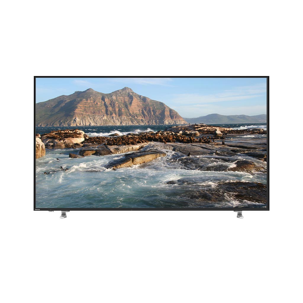 شاشة تليفزيون توشيبا 4K سمارت 75 بوصة أندرويد تدعم الواي فاي ، مزودة  بـ 3 مداخل HDMI و مدخلين فلاشة 75U7950EA